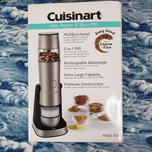 Cuisinart Rechargeable Salt, Pepper and Sp…